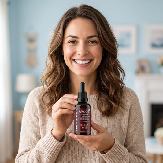Glucora®: Gotas de Bienestar Metabólico y Control de Glucosa (50 ml) - Fórmula Botánica