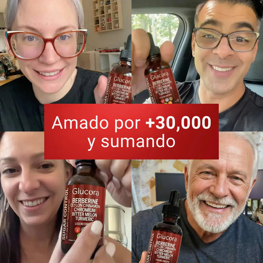Glucora®: Gotas de Bienestar Metabólico y Control de Glucosa (50 ml) - Fórmula Botánica