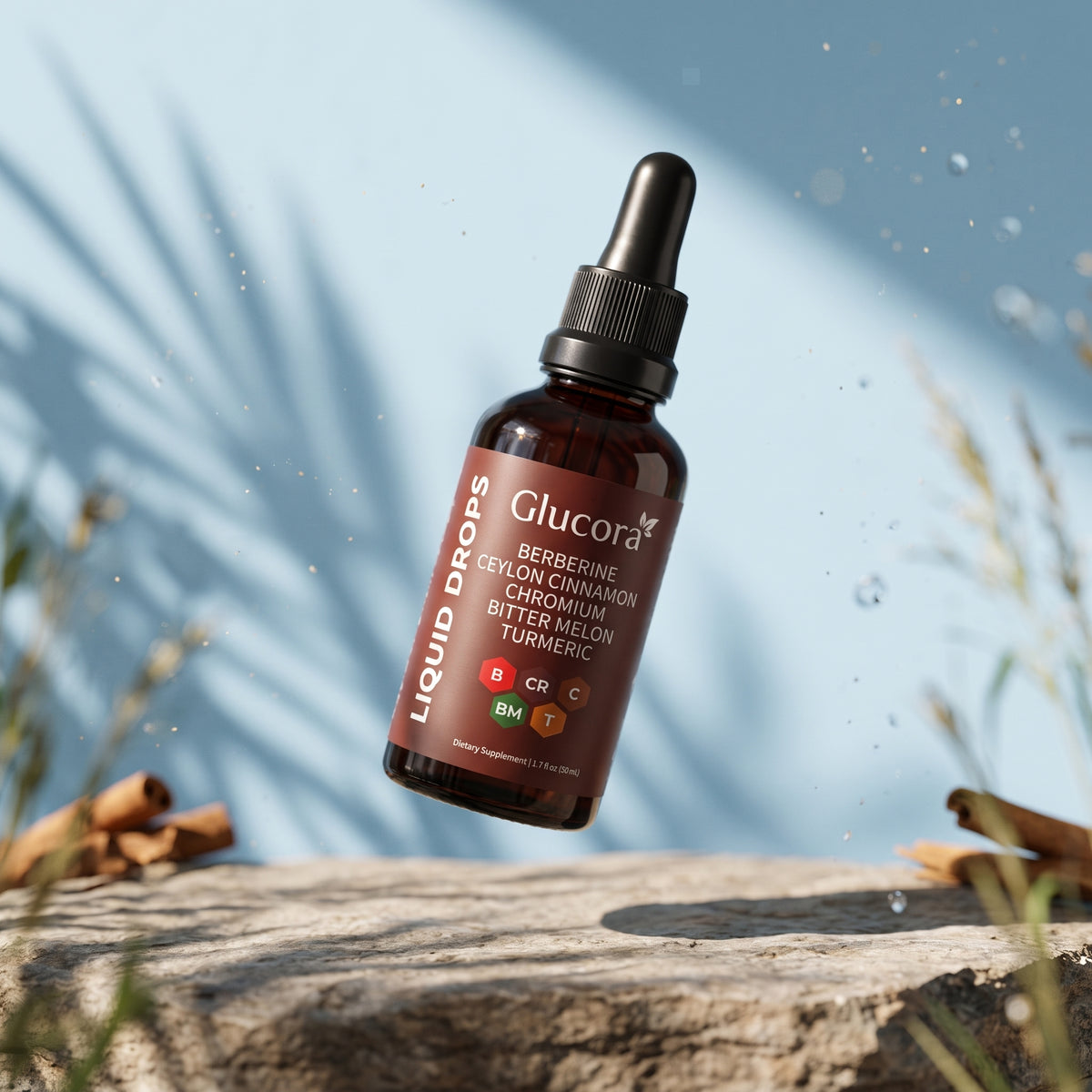 Glucora®: Gotas de Bienestar Metabólico y Control de Glucosa (50 ml) - Fórmula Botánica