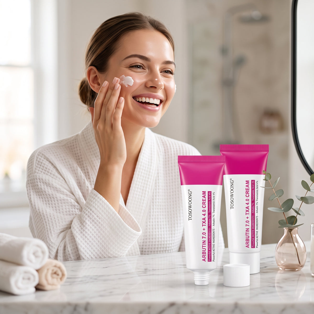 Crema Despigmentante Arbutin 7.0% + TXA 4.0% Tosowoong® (50g) - Fórmula Coreana